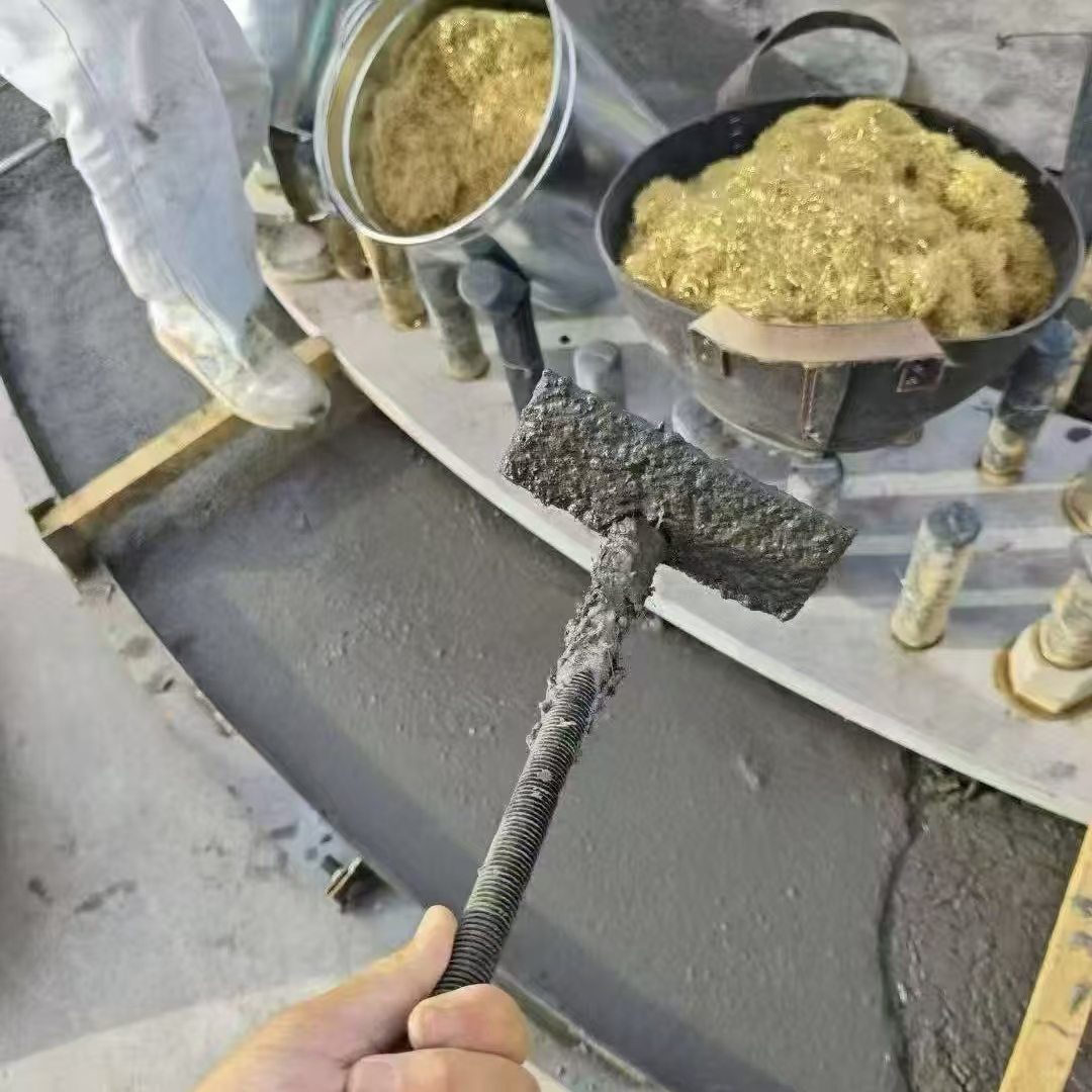 应城C120钢纤维高强无收灌浆料 轧机压缩机汽轮机发电机锻压设备底座灌浆材料